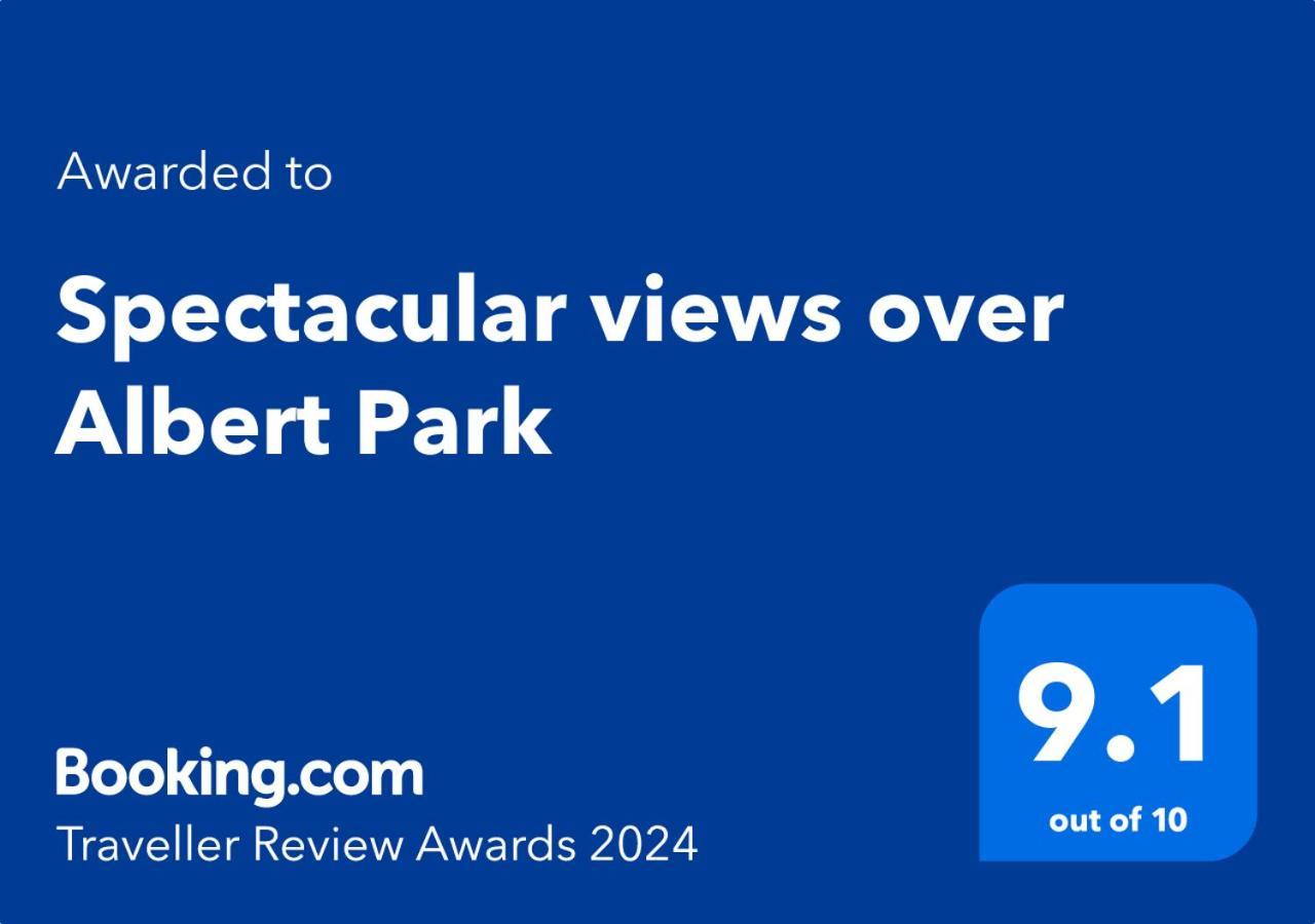 Spectacular Views Over Albert Park Мельбурн Екстер'єр фото